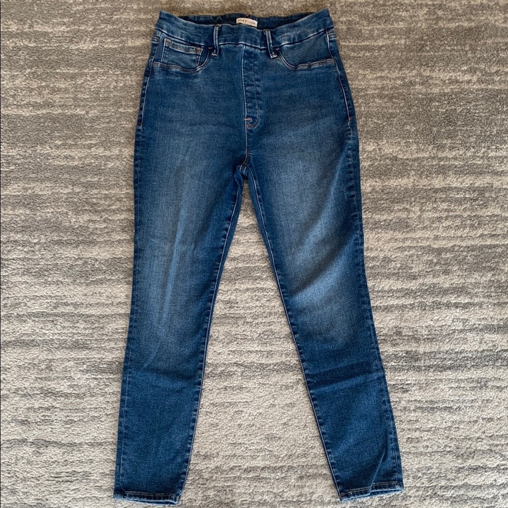 Good American Dark Blue Skinny Jeans